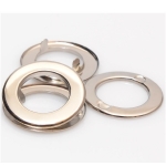 Beidseitige O-Ringe aus Metall mit Zinken, 20mm(ΒΑ000282) Farbe Νίκελ /  Nickel